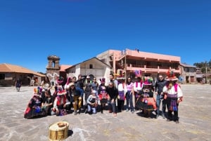 Från Puno: Uros och Taquileöarna heldagstur
