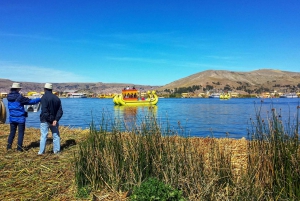 From Puno: Uros Floating Islands Guided Tour