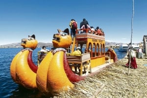 From Puno: Visit the Floating Islands of the Uros