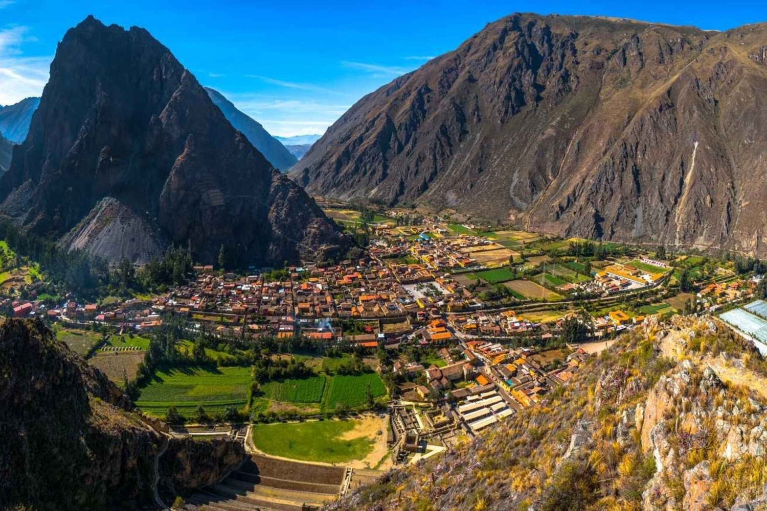 Fra Den hellige dal: Pisaq og Ollantaytambo + Machu Picchu