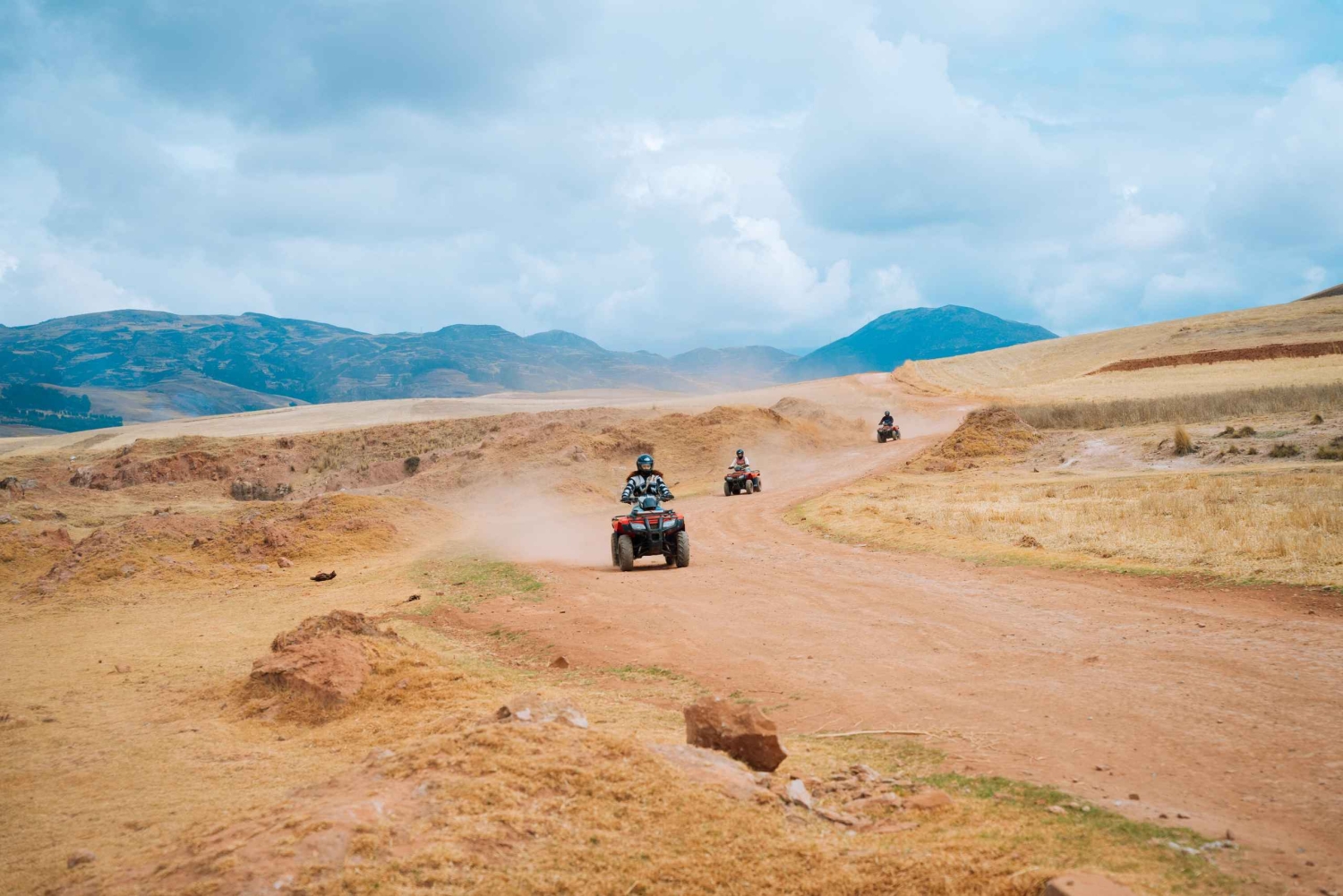 From Urubamba: ATV Tour to Moray & Maras Salt Mines Half Day