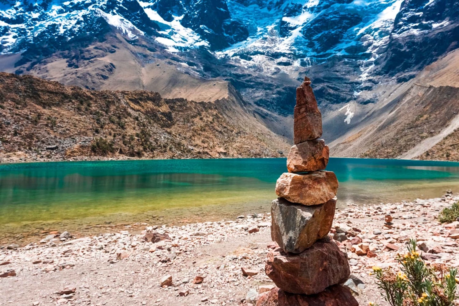 Från Urubamba: Guidad vandring till Humantaysjön med lunch