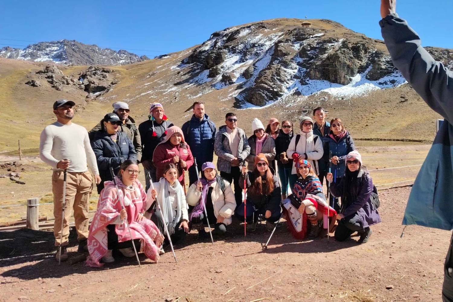 Tour Montanha das Cores Dia Inteiro Rota curta de 45 minutos de caminhada