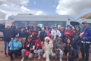 Tour Montanha das Cores Dia Inteiro Rota curta de 45 minutos de caminhada