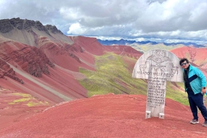 Tour Montanha das Cores Dia Inteiro Rota curta de 45 minutos de caminhada