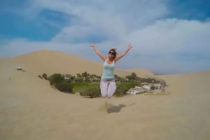 Lima: Viagem de 1 dia a Paracas e ao Oásis de Huacachina com vinho e dunas