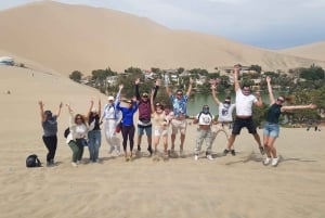 Lima: Paracas & Huacachina Oasis dagstur med vin og klitter