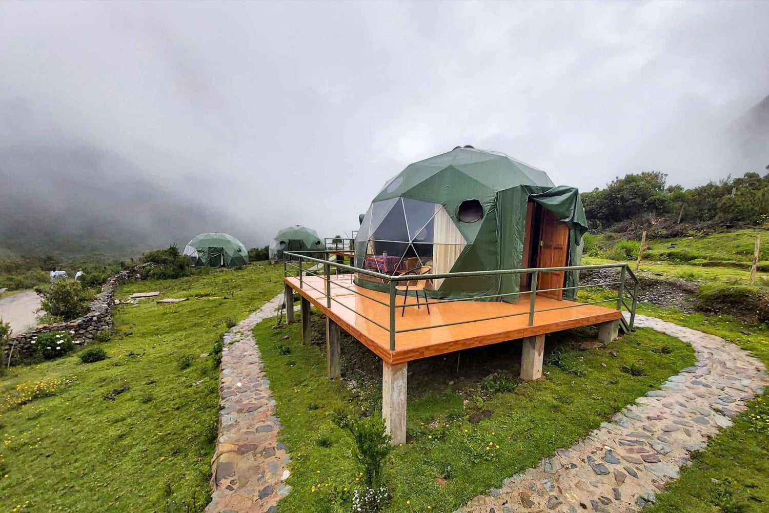 'Glamping Dome' Laguna Humantay and Salkantay 2 Days 1 Night
