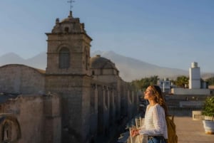 Golden Hour-vandring i Arequipa med kaffesmaking