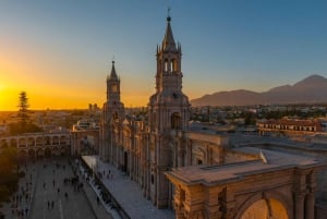 Golden Hour-vandring i Arequipa med kaffesmaking