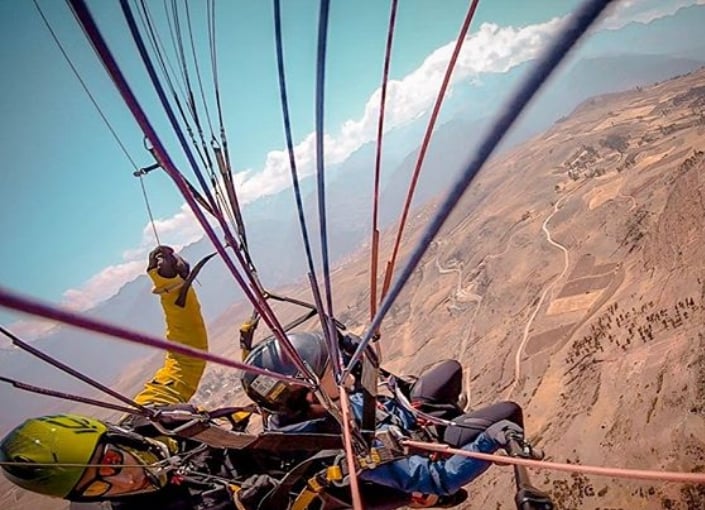 Hang-gliding and paragliding - Alley of Huaylas