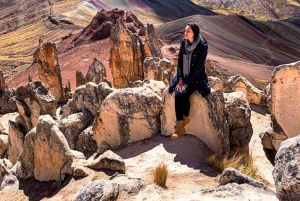 Fra Cusco: Palccoyo Rainbow Mountain 1-dags trekking + måltider