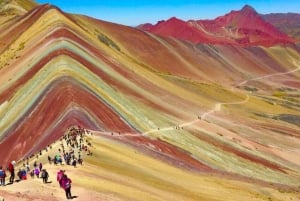 Fra Cusco: Palccoyo Rainbow Mountain 1-dags trekking + måltider