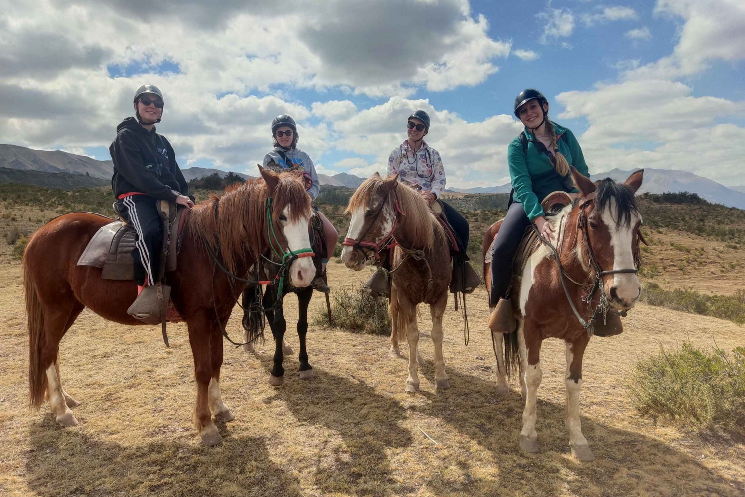 Ridning på hesteryggen i Cusco