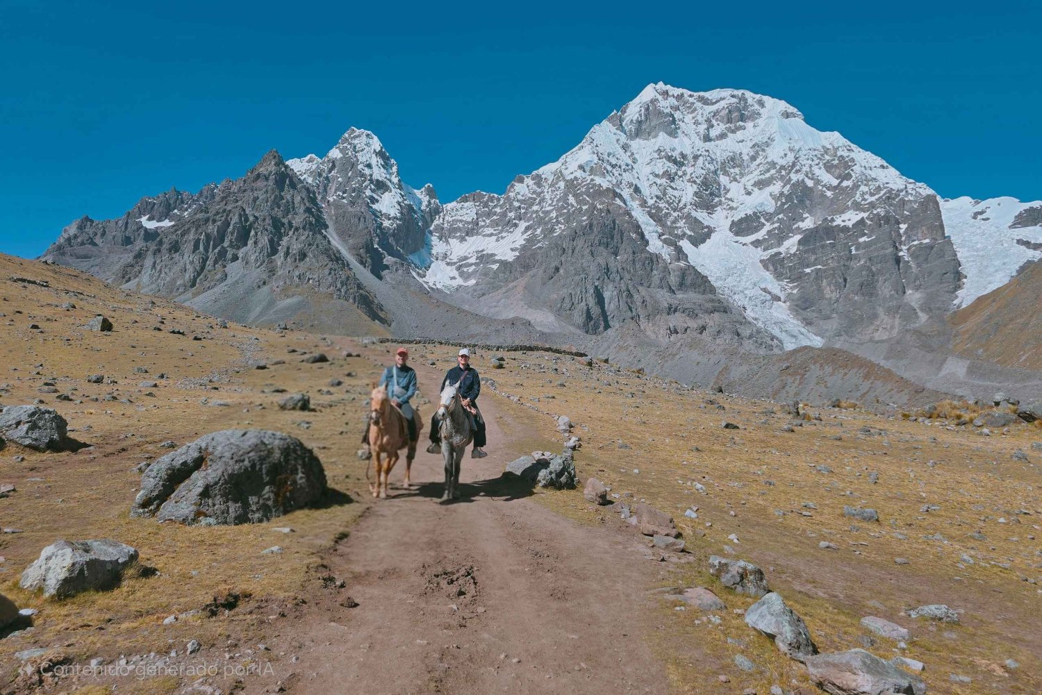 Paardrijden in Ausangate 7 Lakes Full Day - Privé