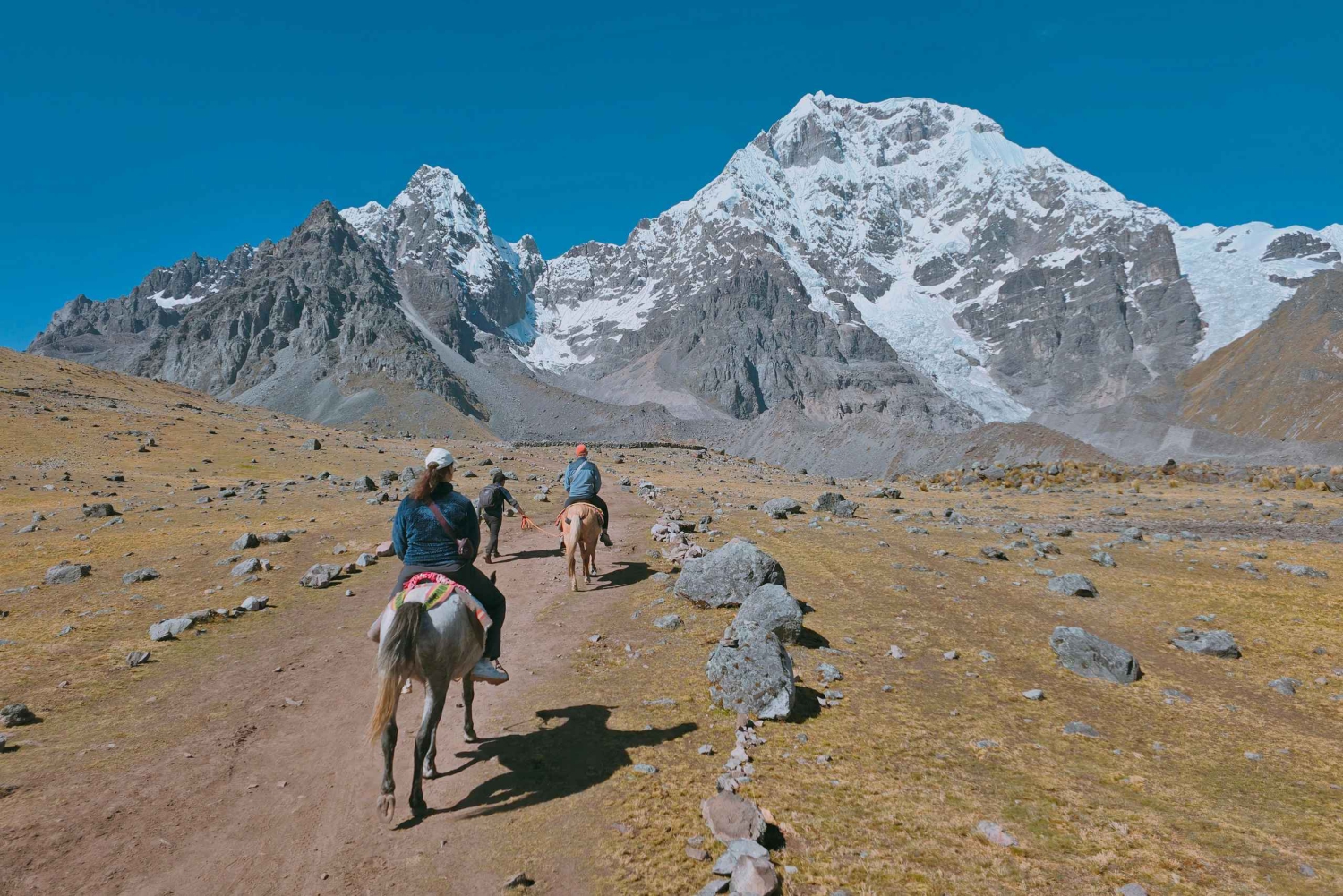 Paardrijden in Ausangate 7 Lakes Full Day - Privé