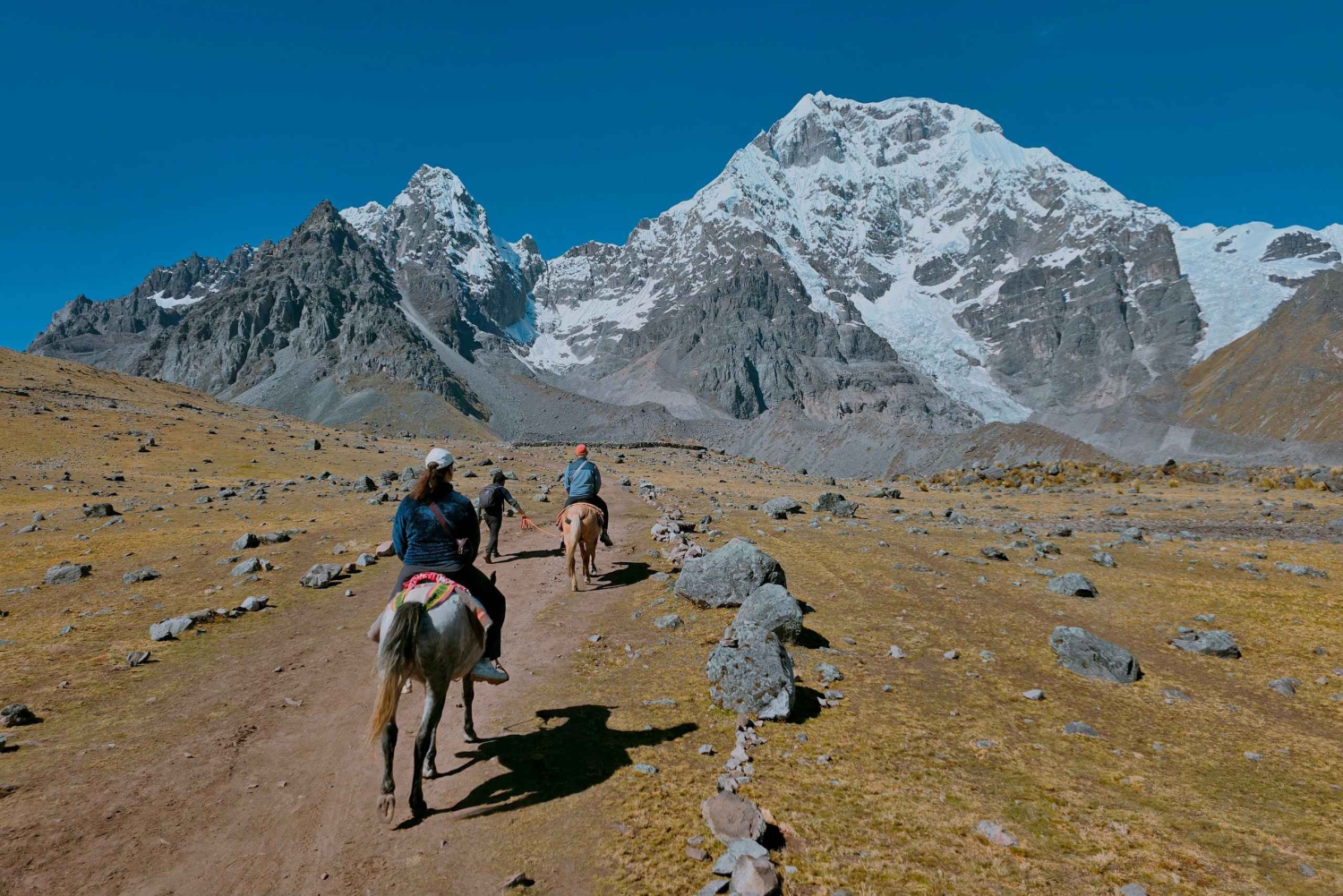 Paardrijden in Ausangate 7 Lakes Full Day - Privé