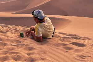 Huacachina Desert Buggy, solnedgång och sandboarding Tour
