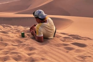 Huacachina Desert Buggy, solnedgång och sandboarding Tour
