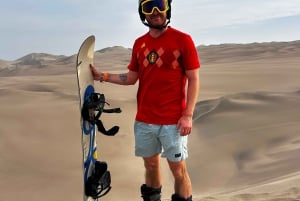 Huacachina Desert Buggy, solnedgång och sandboarding Tour