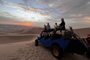 Huacachina Desert Buggy, solnedgång och sandboarding Tour