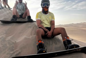 Huacachina Desert Buggy, solnedgång och sandboarding Tour