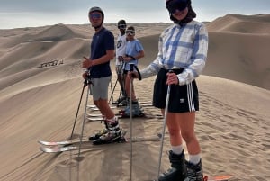 Huacachina Desert Buggy, solnedgång och sandboarding Tour