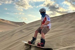 Huacachina: Lainelautailua|Lumilautailua Auringonlasku Videot Drone Buggy 4x4