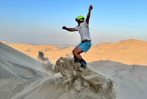 Huacachina: Lainelautailua|Lumilautailua Auringonlasku Videot Drone Buggy 4x4
