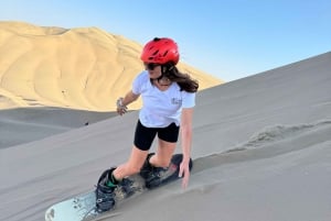 Huacachina: Lainelautailua|Lumilautailua Auringonlasku Videot Drone Buggy 4x4