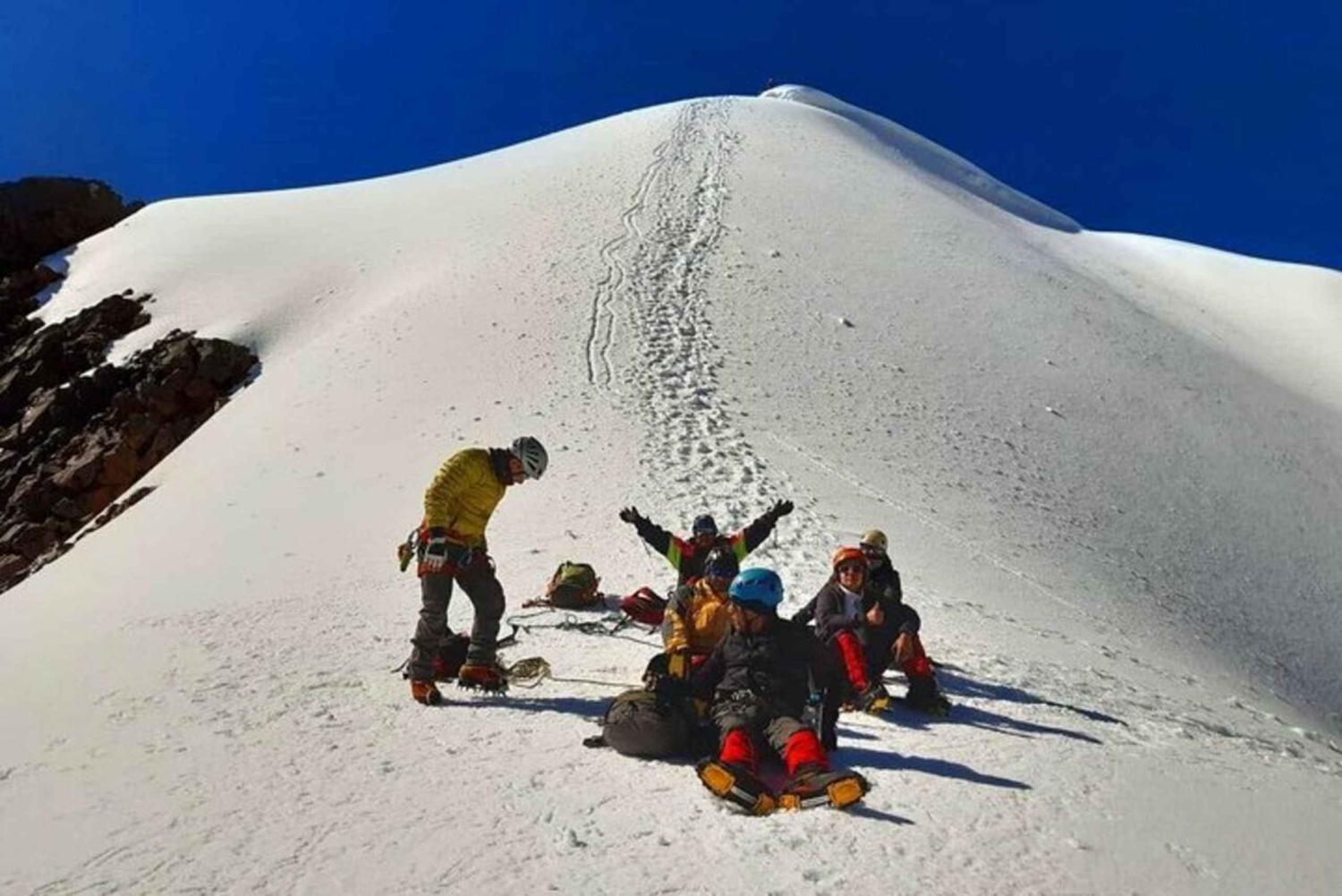 Huaraz: escursione di arrampicata di un'intera giornata al Nevado Mateo
