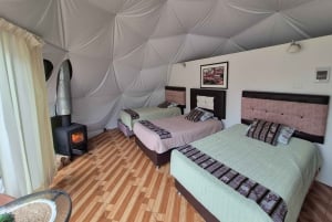 Humantay Lagoon Hike with Real Luxury Domes with Alpacas