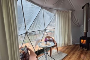 Humantay Lagoon Hike with Real Luxury Domes with Alpacas