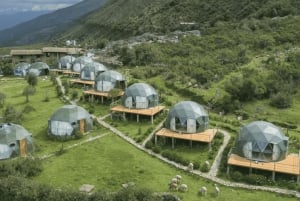 Humantay Lagoon Hike with Real Luxury Domes with Alpacas
