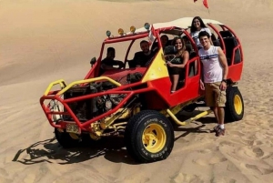 Huacachinasta: Auringonlaskun dune buggy ja sandboarding