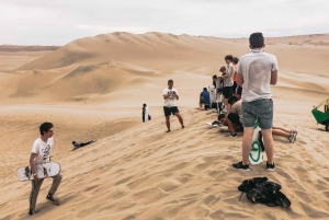 Ica or Huacachina: Dune Buggy, Sandboarding & Desert Camping