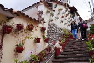 I Cusco: Vandringstur gjennom det historiske sentrum av Cusco.