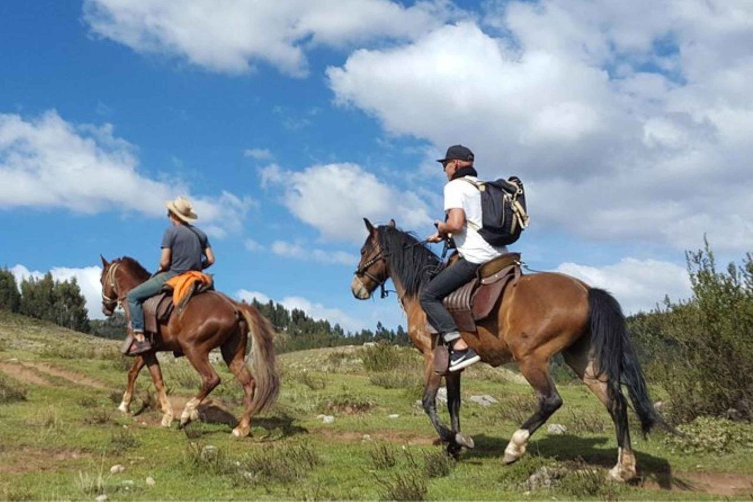 En Cusco - Visita al Balcón del Diablo a caballo