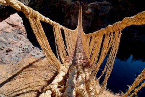 Inca Bridge Qeswachaka the last surviving Inca bridge 1 day