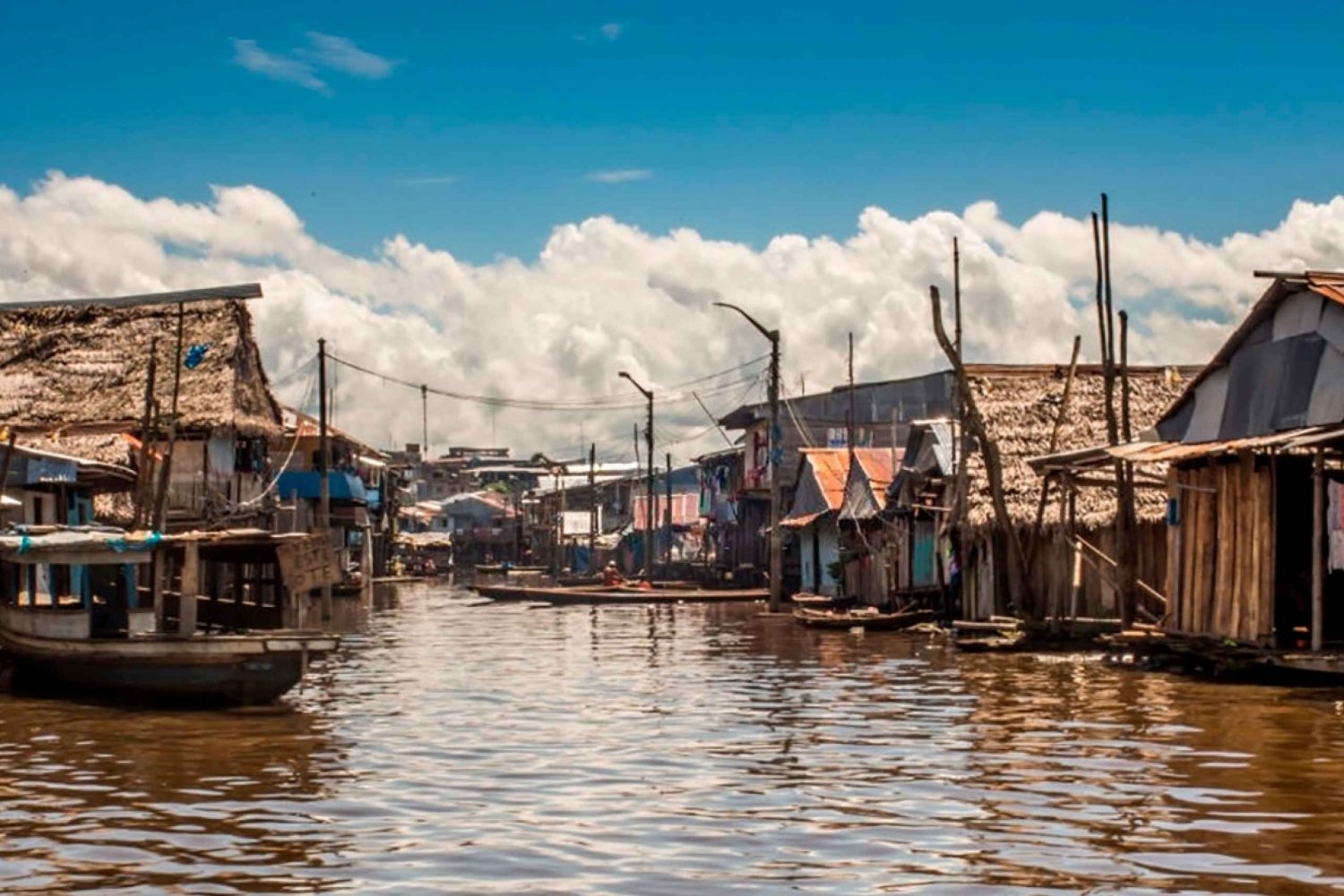 Iquitos: Belen Market og Venezia Loretana guidet tur
