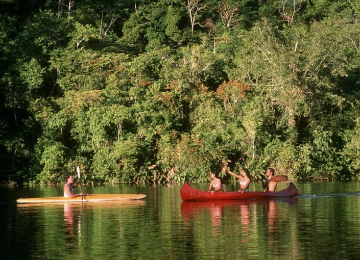 Kayak - Laguna Azul (Blue Lagoon) and Lago Lindo (Lake Lindo)