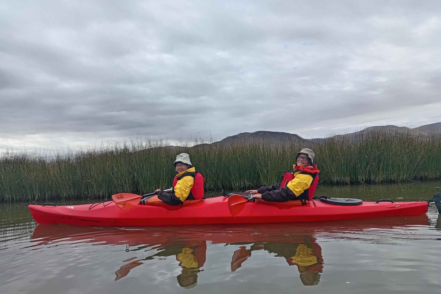Matinée en kayak sur le Titicaca