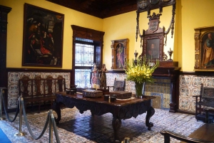 La casa de Aliaga, żywy klejnot kolonialny w centrum Limy.