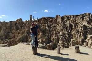 La Paz: Fjell Chacaltaya og Moon Valley guidet dagstur