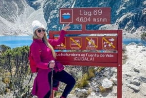 Huaraz: Laguna 69 | Cordillera Blanca | Caminata a la Laguna 69