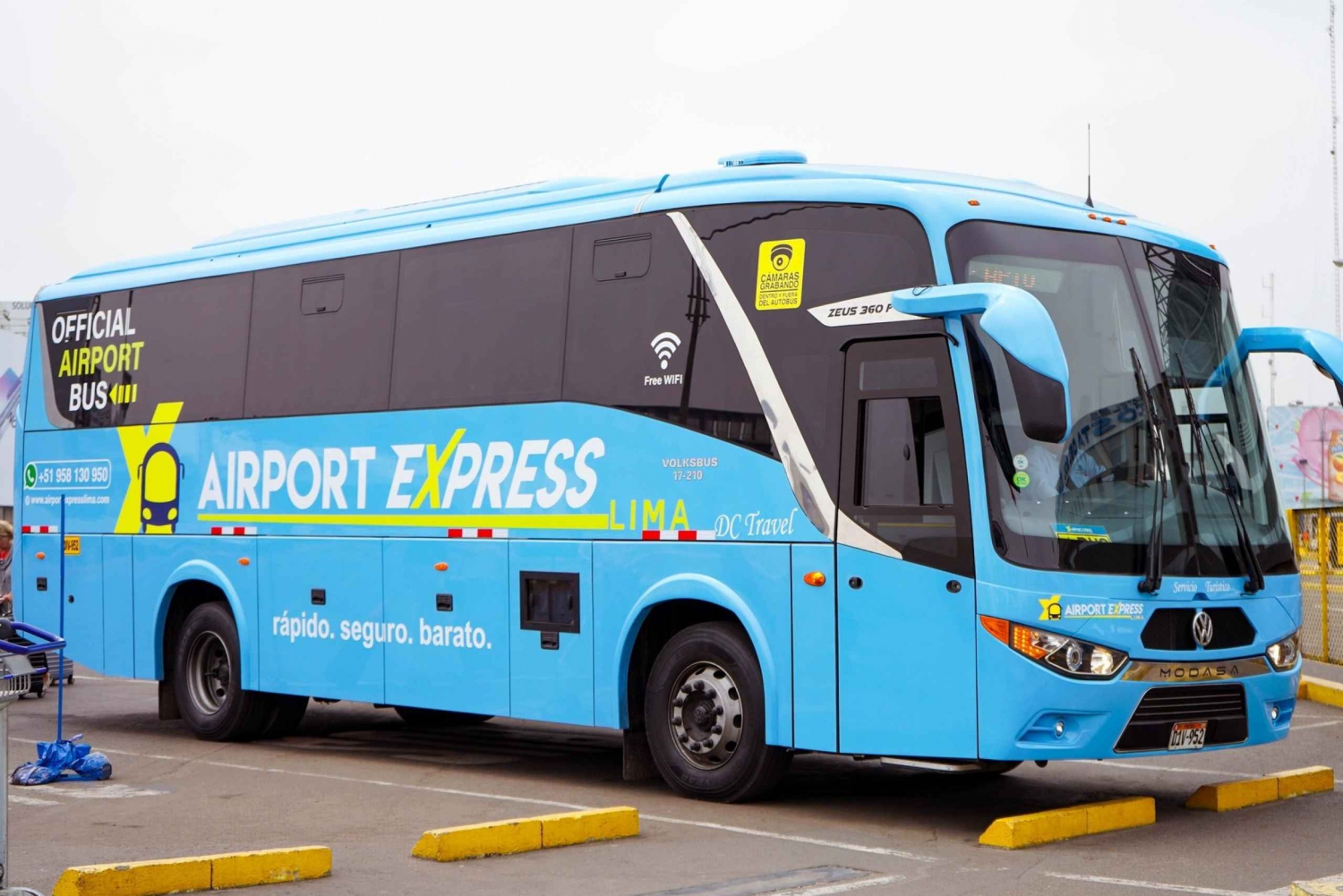 Aeroporto de Lima: Traslado de ônibus de/para o centro da cidade de Lima