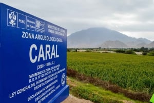 Lima: Caral kokopäiväinen yksityinen retki aterioineen