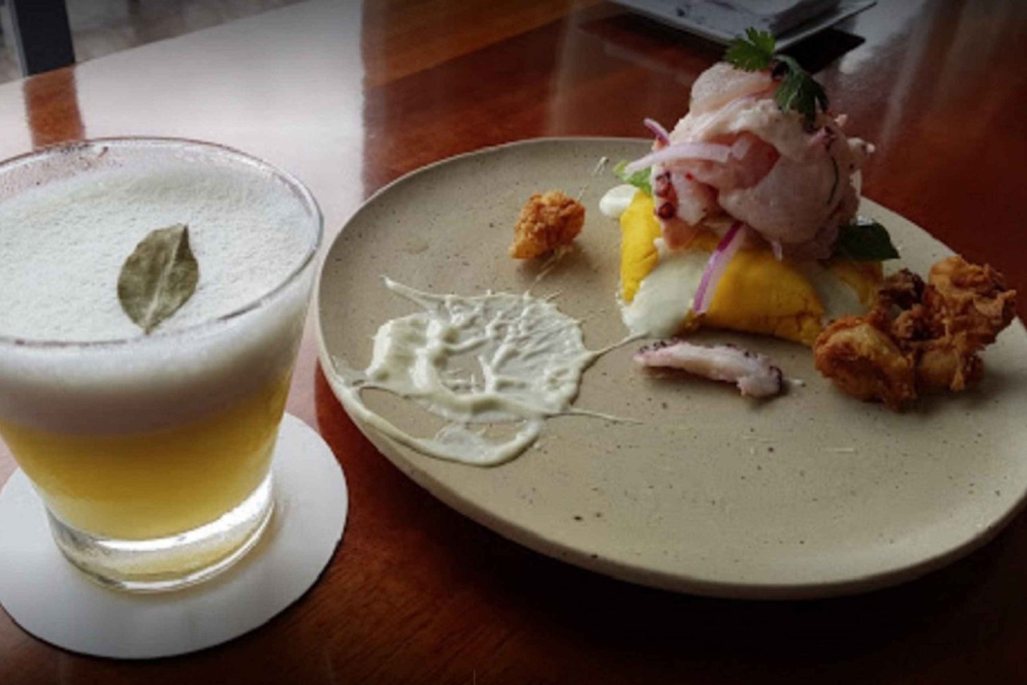 Lima: Aula de culinária demonstrativa com almoço no restaurante Cala