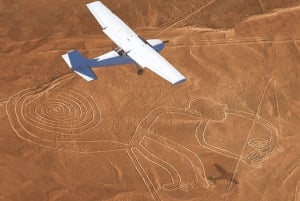 Lima: Flight over the Nazca Lines with bus transfer