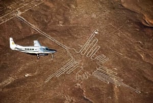Lima: Flight over the Nazca Lines with bus transfer